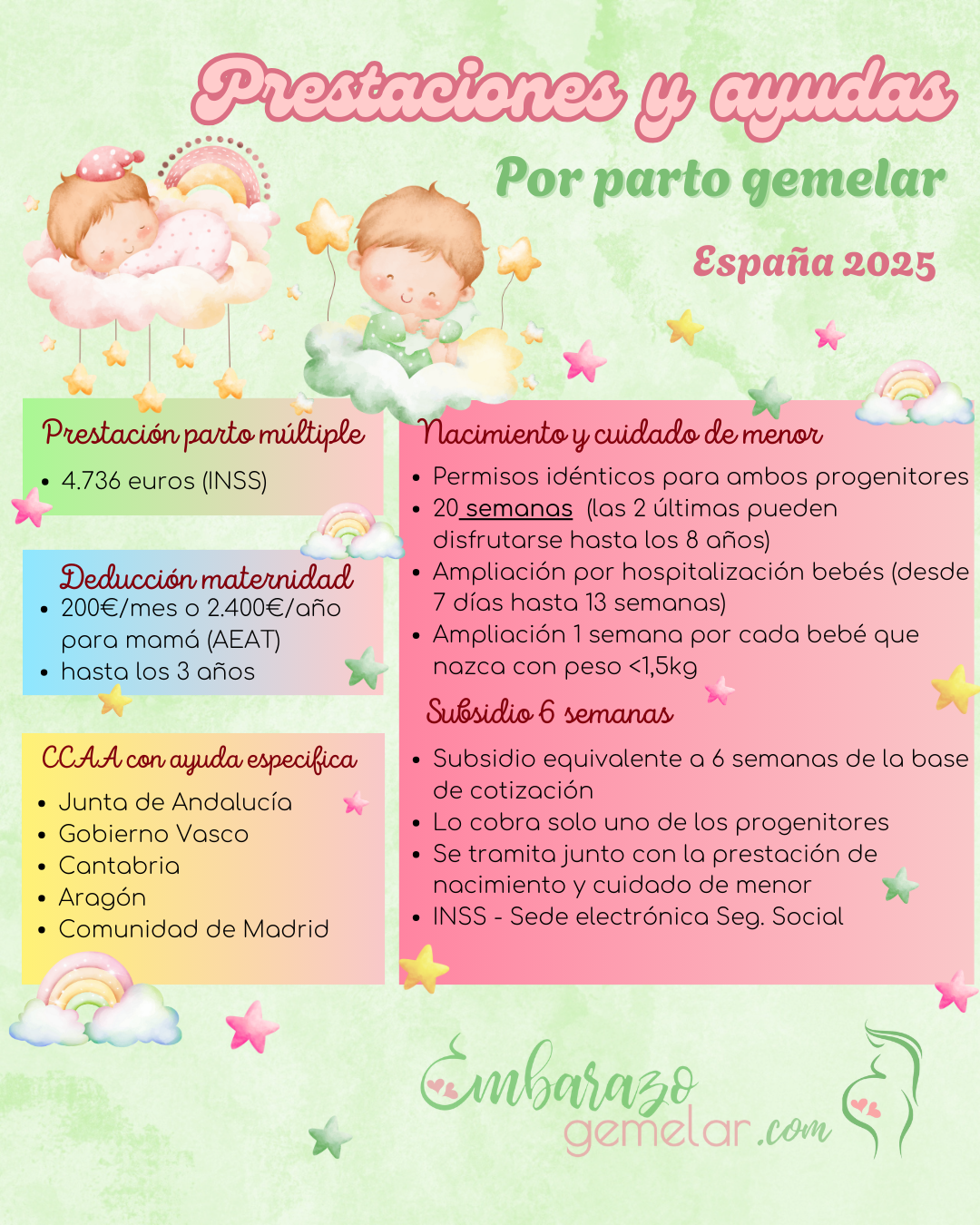 ayudas parto múltiple 2025