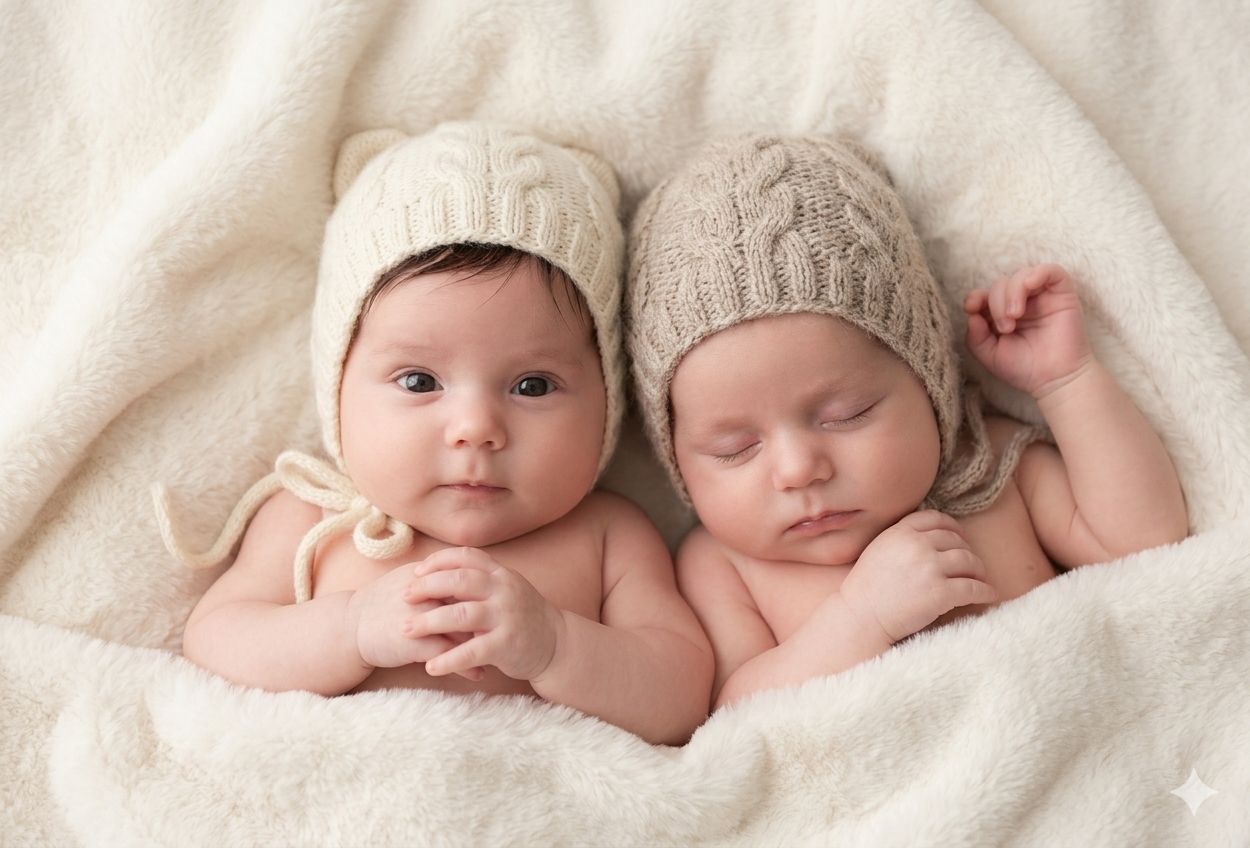mellizos tres meses